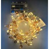 Codear Fairy Lights Firecracker String Lights with Acrylic Jewels,6.6ft 100