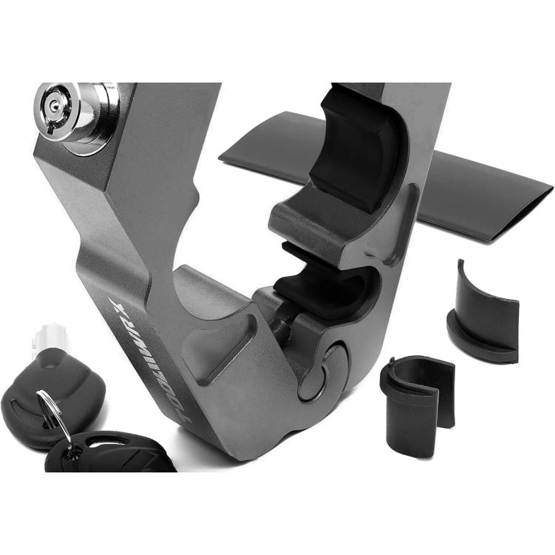 ToolWRX Motorcycle Lock Heavy Duty Anti Theft for Scooter &
