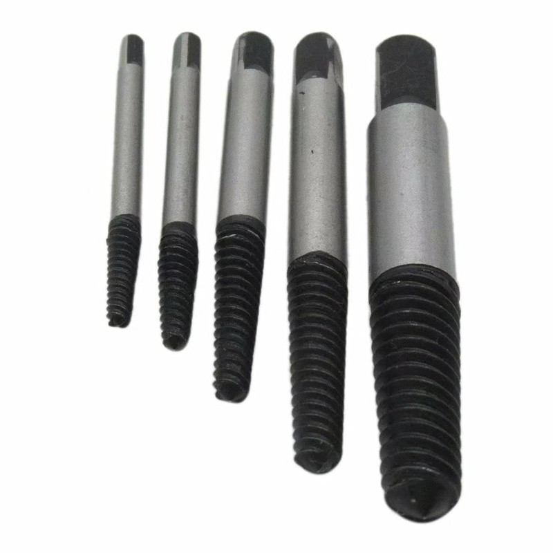 BSDLIET 2025 New 5PCS Screw Extractor Easy Out Set Drill