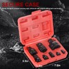 AOBEN 8 Piece Impact Socket Adapter and Reducer Set, 1/4,