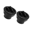 Motoforti Universal Air Conditioning Vent Outlet, 60mm Rotatable Round A/C