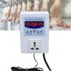 Temperature Controller Digital Display Thermostat Temp Regulator with Sensor AC110‑240VAU