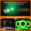 HEVLE 12PCS T5 LED Bulb, led dash light bulbs, 3030