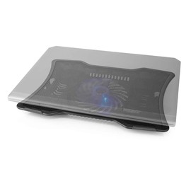 Notebook stand - Number of fans: 1 - USB powered - Number of angles: 2-17" - 1500 rpm - LED
