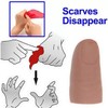 5Pcs Thumb Tip Magic Tricks Fake Thumb Tip Silk Vanish