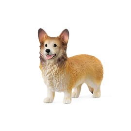 Schleich Farm World - Cute 2" Whelsh Corgi Toy Dog Figurine for Kids. Realistic, Hand-Painted Farm Animal Toys for Boys and Girls. Fun Figure for Screen-Free Learning for Children Ages 3+ 13999