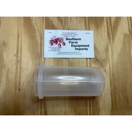 YANMAR FUEL FILTER BOWL (Long) FITS YANMAR TRACTOR: 226 276 2500 3000 3110 124450-55700