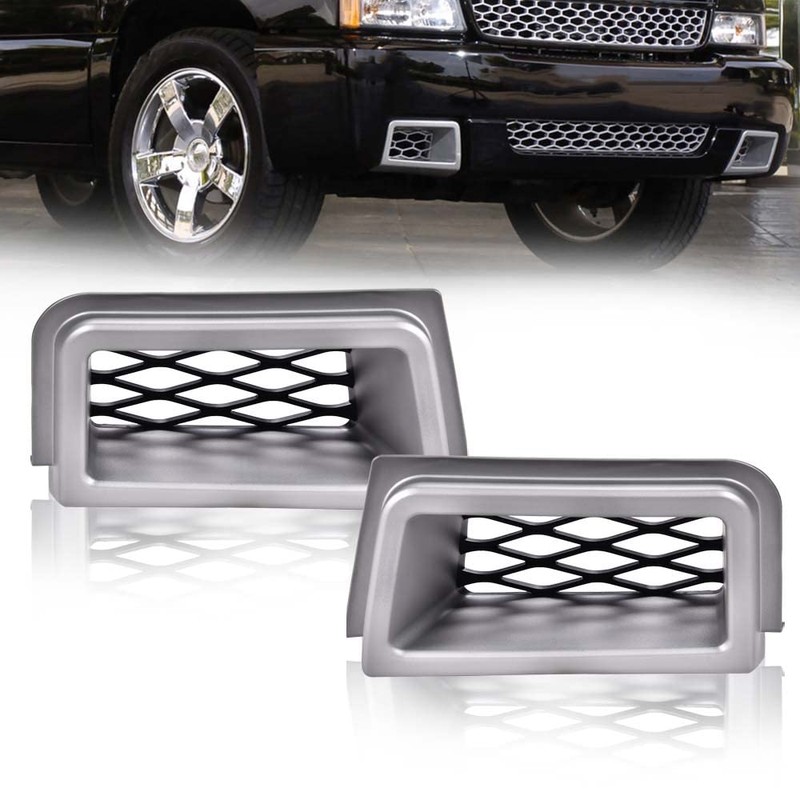 G-PLUS Front Bumper Caliper Air Duct Compatible with 2003-2007 Chevy