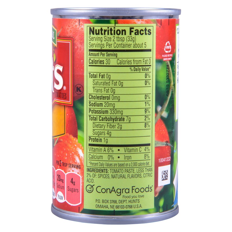 Hunt's, Tomato Paste, 12oz Can (Pack of 6)