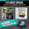 Moblorg Heavy Duty Storage Organizer for Vehicle Trunk, Garage, Under