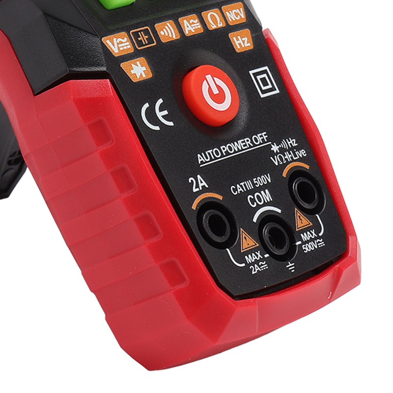 Digital Multimeter English Voice Broadcast Flashlight Backlit Screen Automatic Portable