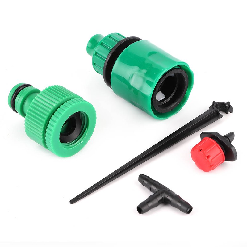 Garden Drip Irrigation System Automatic Watering Nozzles Pipe Kit 30m