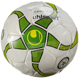 uhlsport Futsal-Medusa Anteo 350 Lite Football blanco Bianco - Weiß/Grün/lime/Schwarz Size:4