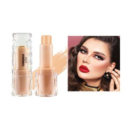 Cream Contour Highlighter Stick Makeup,Smooth Face Highlight Shadow Repair Concealer Stick Lying Silkworm Pen Contour Nose Shadow, Blendable Waterproof Natural Skin Tone