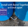 RAINPAL RBLSS5 Stainless Steel Rain Barrel Linking Kit (Two Stainless