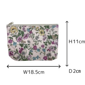 Cozy Company 175038 Fiorfata Flat Pouch, PK W 7.3 x D 0.8 x H 4.3 inches (185 x 20 x 110 mm)