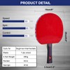 Ping Pong Paddle Set, Premium Rackets with Advanced Speed, Control