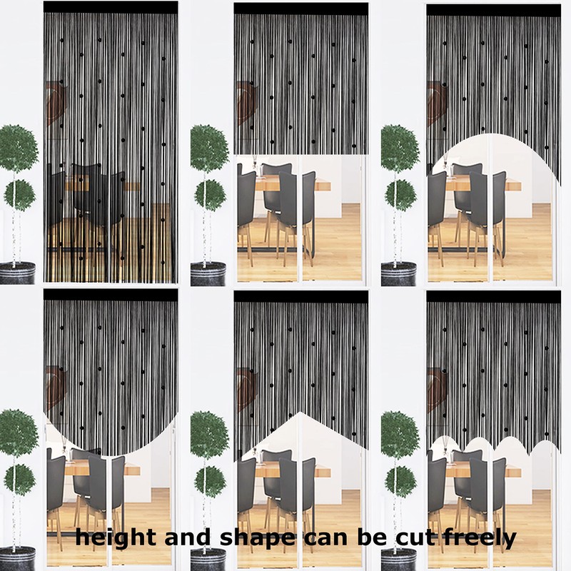 Taiyuhomes Bead String Curtain Door Fly Screen for Doorways Window