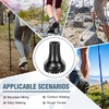 supregear Heavy Duty Rubber Replacement Caps for Hiking and Trekking