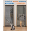 BFNN Cat Screen Door, Extra Tall Cat-Proof Mesh Gate, Fit