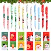 Pack of 24 Gel Pens Mini Notepad Christmas Set, Christmas