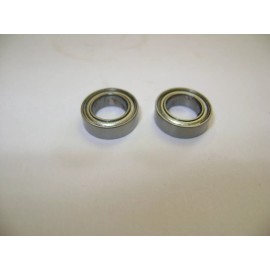 NMD 2 PCS. MR106-ZZ BEARINGS 6X10X3 SAE52100 CHROME STEEL FOR INDUSTRIAL APPLICATION