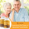 Liposomal Tocotrienols 1000mg - High Bioavailability Vitamin E Tocotrienols Supplements,95%