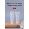 10pcs 10 ml Lip Gloss Tubes Containers,Soft Squeezable Cosmetic Tubes