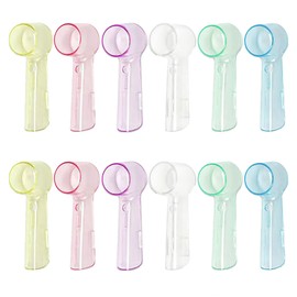 Electric Toothbrush Cover Compatible with Oral B iO Replacement Heads, 12 Pack Tooth Brush Head Covers for Oral B iO Braun, Toothbrushes Caps for Travel, Fits for Oral-B iO Series