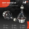 A-Premium 2 x Front Upper Ball Joint, Compatible with Ford