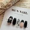 Ribbon Heart Nail Tips - Ballerina / 리본하트 네일팁 -