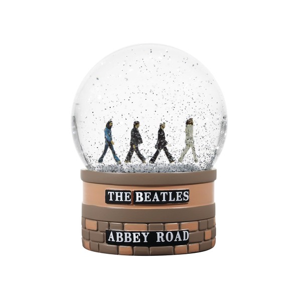 Half Moon Bay | Abbey Road Snow Globe | The Beatles Snow Globes For Adults | Quirky Christmas Ornaments & Christmas Decor | Funny Snow Dome | The Beatles Gifts & Music Gifts | Musical Xmas Decor