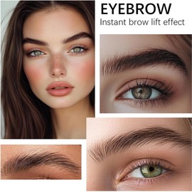 Kit de Laminación de Cejas, Kit Profesional de Levantamiento de Cejas, de Levantamiento de Cejas DIY, de Cejas 3D para Dar Forma a las Cejas, Rizar y Levantar las Pestañas para Unas Más Gruesas con Resultados Duraderos