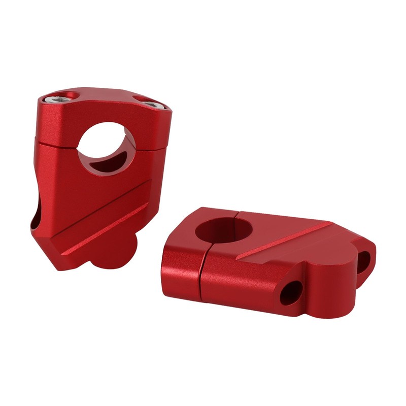 Universal Motorcycle Handlebar Riser 22mm Handle Bar Heightening Adapter Mount