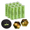 JINTION AA Rechargeable Batteries, Double A 800mAh High Capacity 1.2V