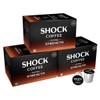 Shock Coffee Extra Strength Cups - Bold all Arabica Med-Dark