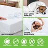 Single Bed Mattress PVC Protector Cover Waterproof Elastic Fitted 97.5x190cm