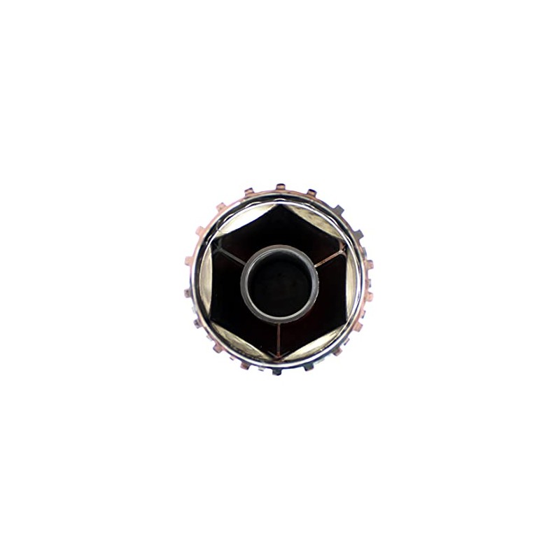 MRJLK 33mm Chrome ABS Plastic Screw-on Standard or Spiked Lug