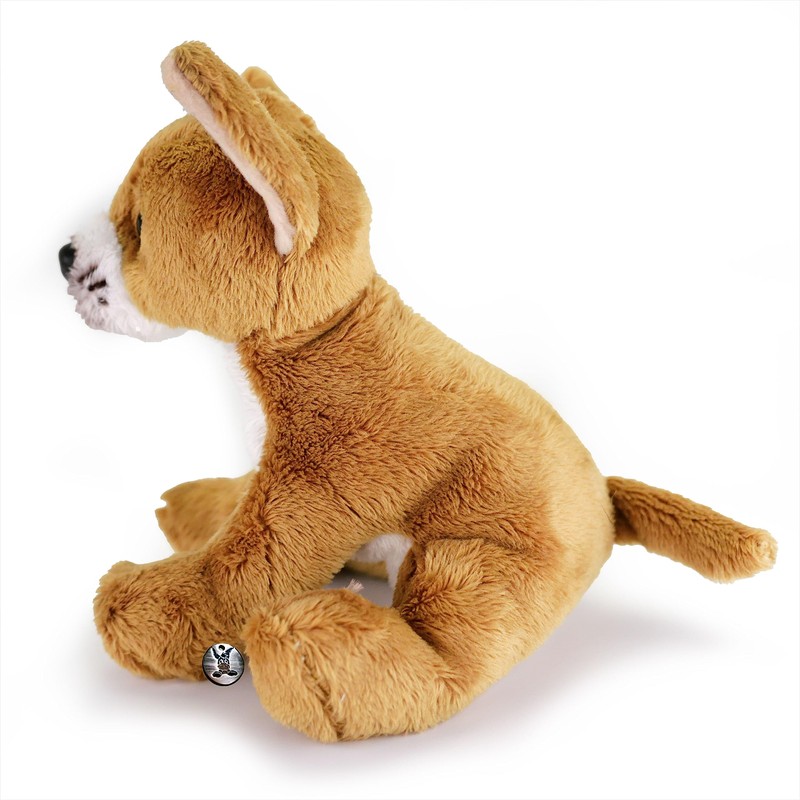 Chihuahua Cuddly Toy Plush Dog Sitting Inka