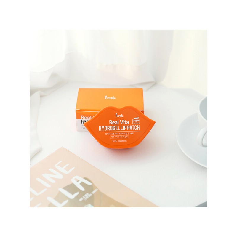Pritty (현대Hmall)프레티 리얼비타 하이드로겔 립 패치 30매입 (Hyundai Hmall) Pretty