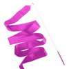 WedDecor Rhythmic Sports Gymnastics Ribbons with Streamer Rod Baton Twirling,