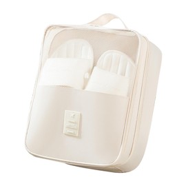 Travel Shoe Bag, Waterproof Shoe Bag, Dustproof Shoe Bags, Portable Shoe Bag, Shoe Case Travel for Multiple Shoes, Travel Organiser Shoes, Shoe Case Travel for Multiple Shoes (White), darkgray, Unisex