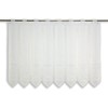 Clever-Kauf-24 Hardanger Bistro Curtain Embroidered White Height 60 cm