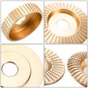 Hedume Set of 5 Wood Carving Disc for 4" or