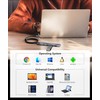 Aceele Hub USB C de 10 Gbps, 4 puertos USB