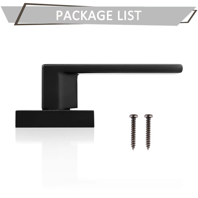 Probrico 10 Pack Dummy Door Lever,Single Sided Door Handle for