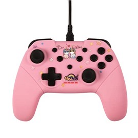 Konix Unik Switch Wired Controller (Be Love Pink)