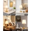 Cordless Table Lamp Rechargeable Touch Gold Mini Small Lamp Adjustable