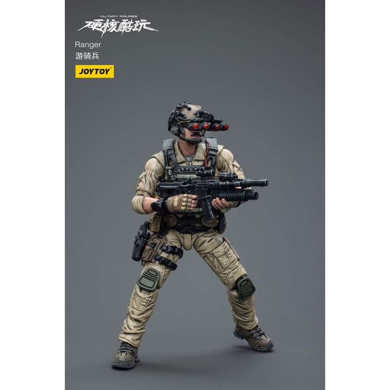 JOYTOY Ranger 1/18 Scale PVC & ABS Pre-Painted Action Figure