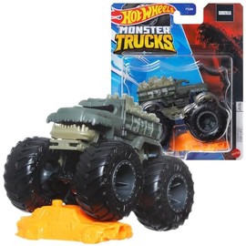 Mattel Monster Trucks | Hot Wheels | 1:64 Die-Cast Vehicles | Cars: Godzilla II
